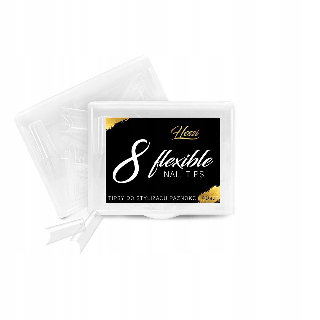 

Tipsy Clear Hessi Rozmiar 8, 40 sztuk, pojedyncze