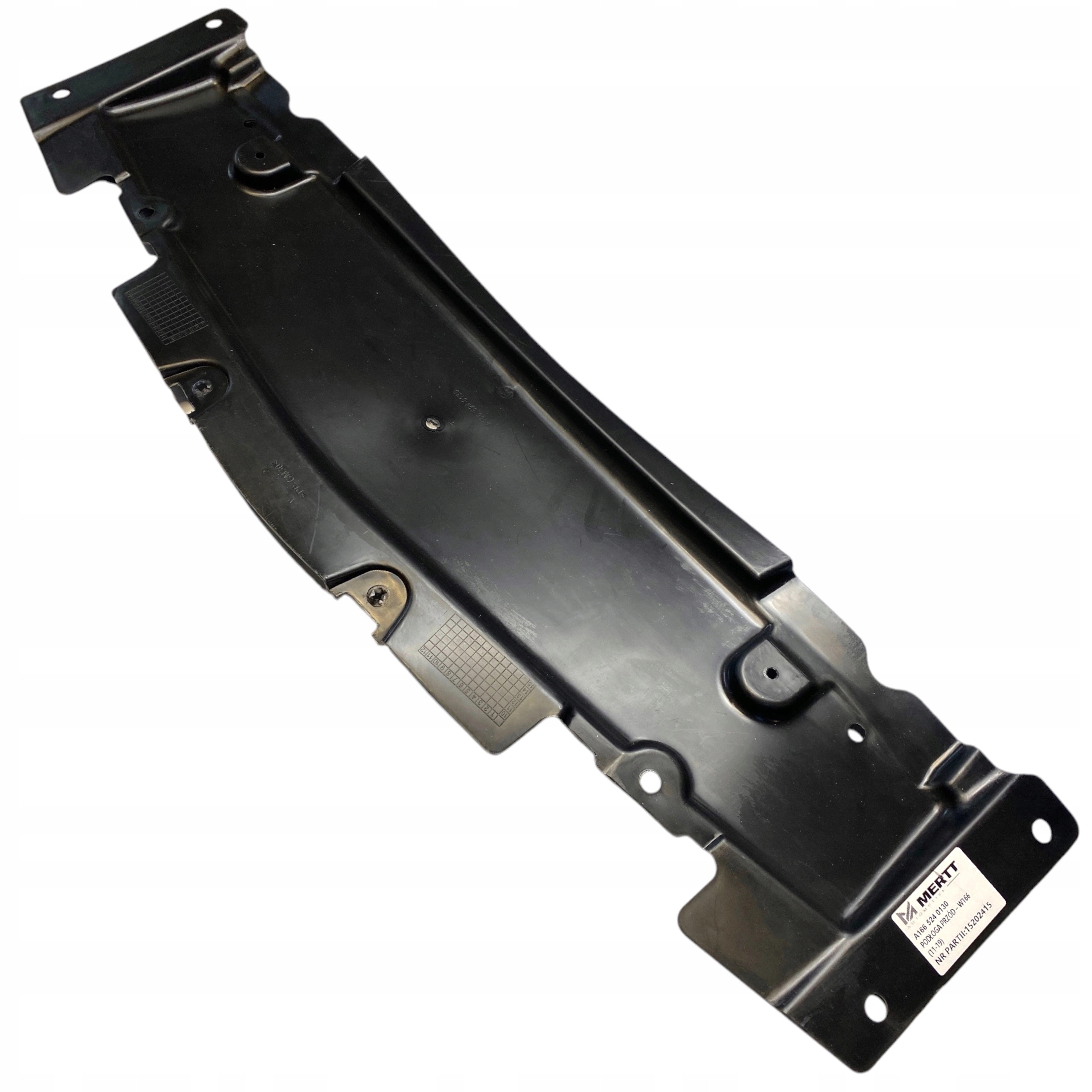 Mercedes Gle W166 X166 15-19 Kryt pod nárazník spoiler přední podlaha