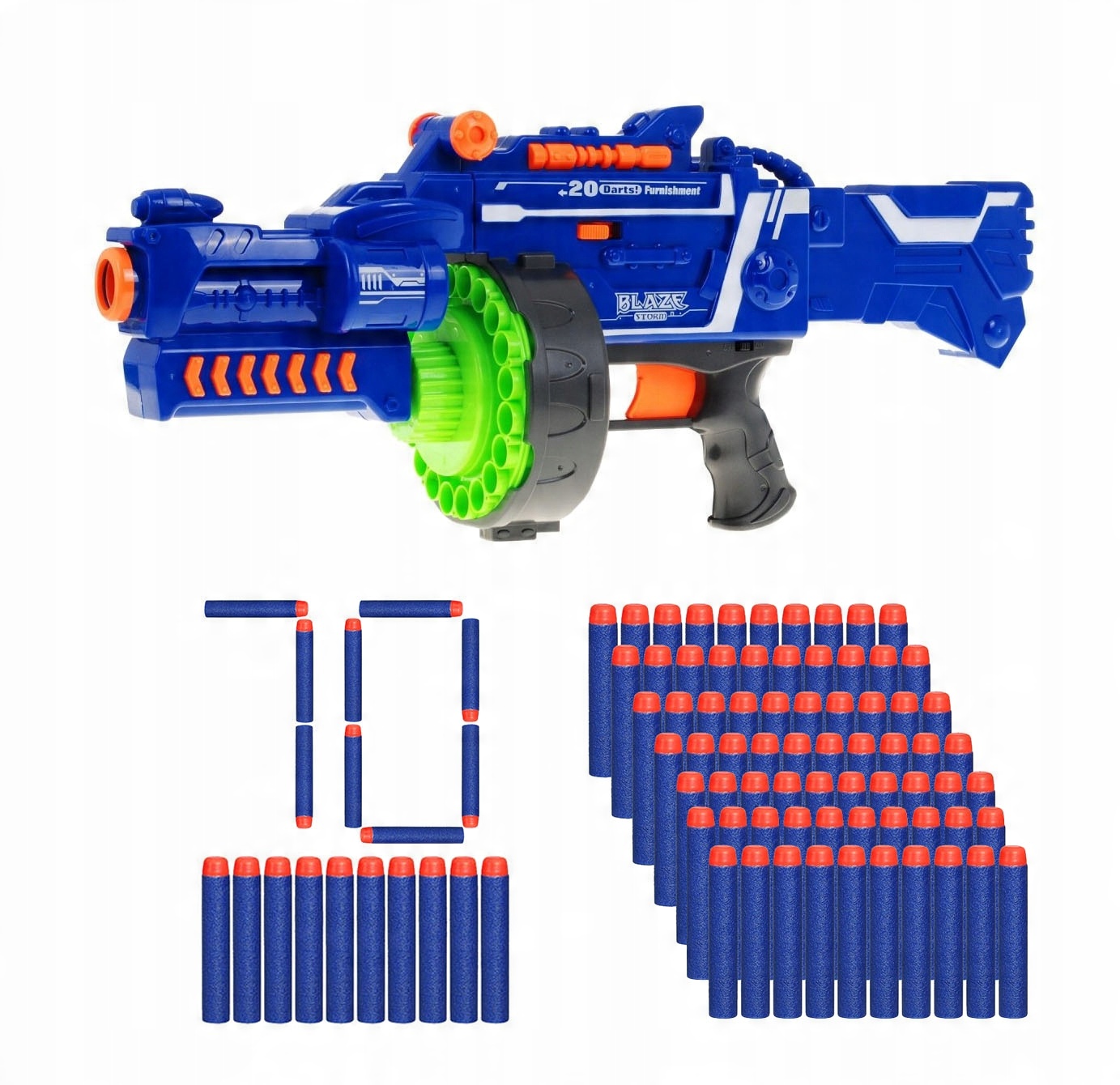 

Wrzutnia Karabin Półautomat Strzałki Do Nerf Blaze
