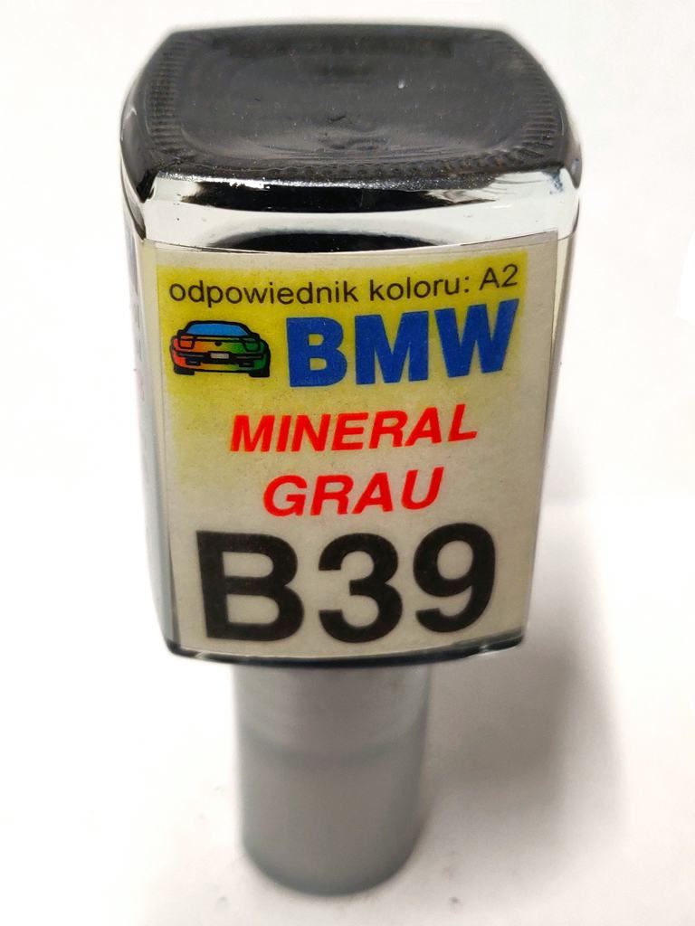 Zaprawka lakier do rys 10ml Bmw B39 Mineral Grey