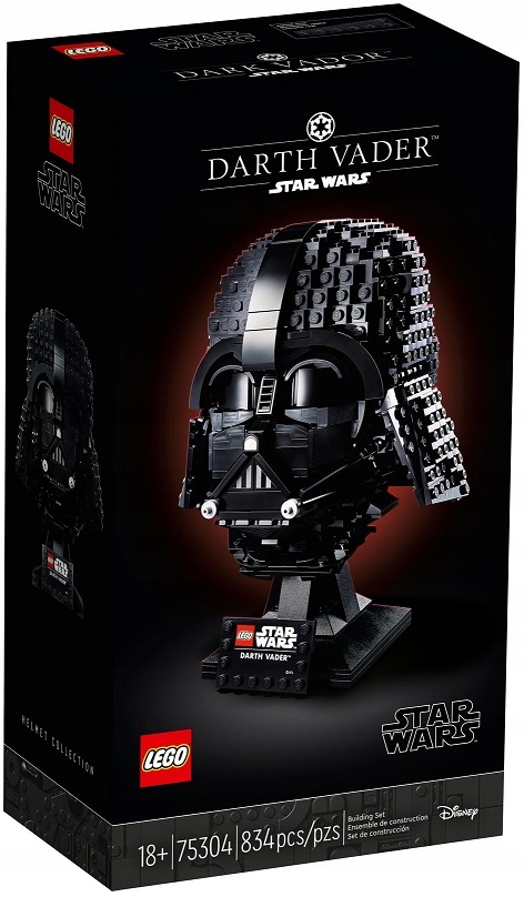 

Lego Star Wars Darth Vader 75304 Hełm Kask Głowa