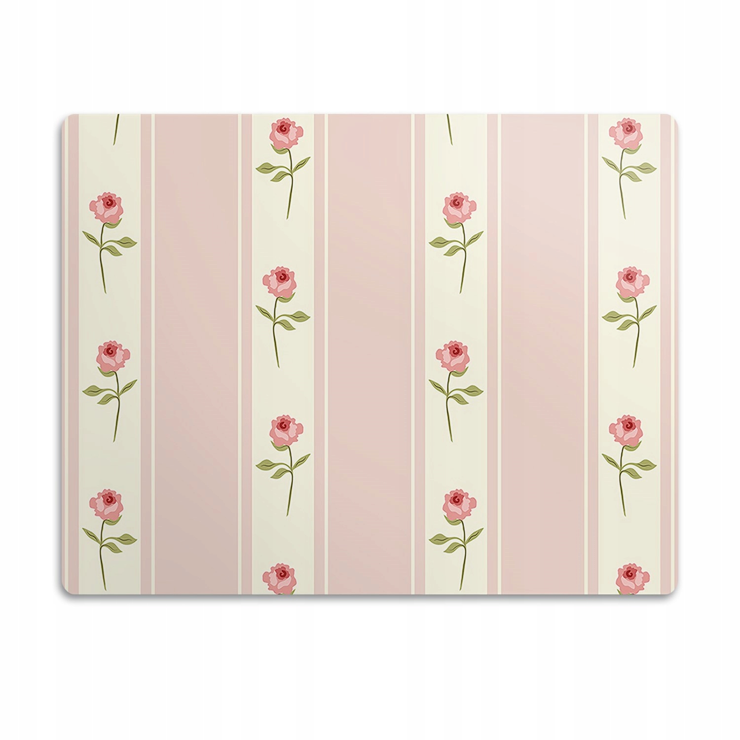 Levně Ochranná podložka pod misky pro psa Růžový motiv 90x60