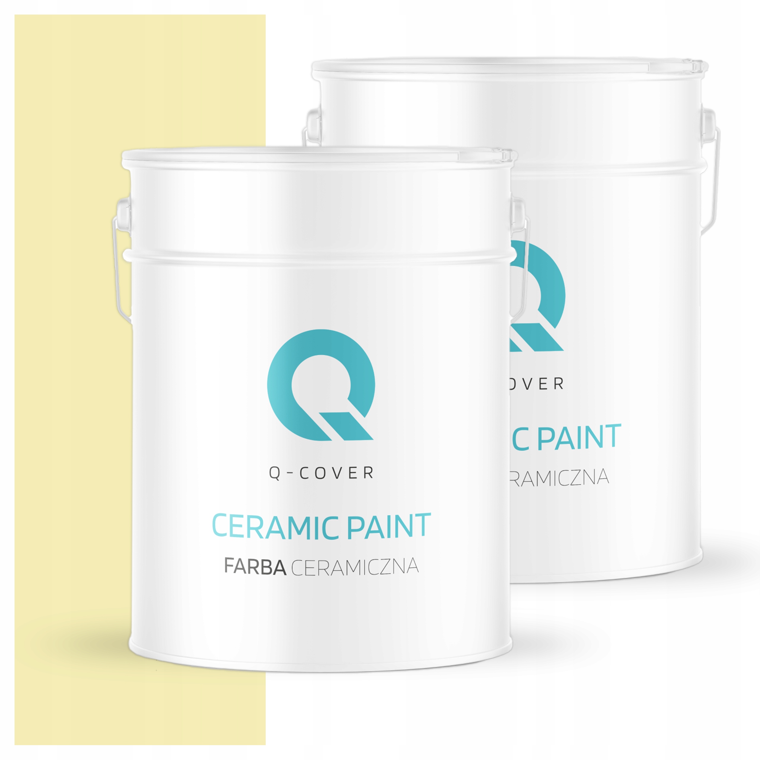 Keramická umývateľná farba na interiér 10 l, hlboká matná farba, slamená H7182