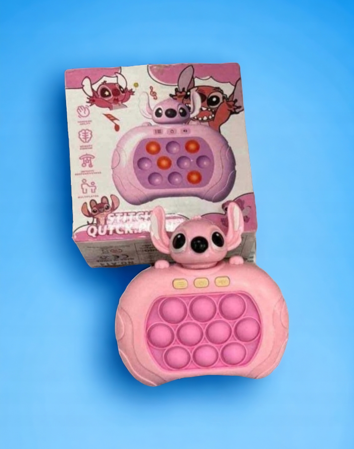 Gra elektroniczny Popit Lilo i Stich ZRĘCZNOŚCIOWA ANTYSTRESOWA pop it Marka inna