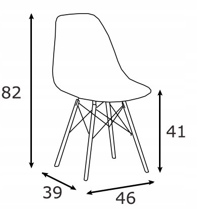Лофт стол черный металл дуб 100x200 / 280 6 стульев высота сиденья 41 см