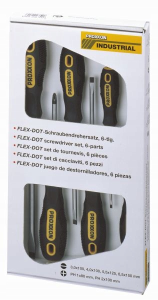 

Proxxon Zestaw wkrętaków Ph płaskie 6 szt.