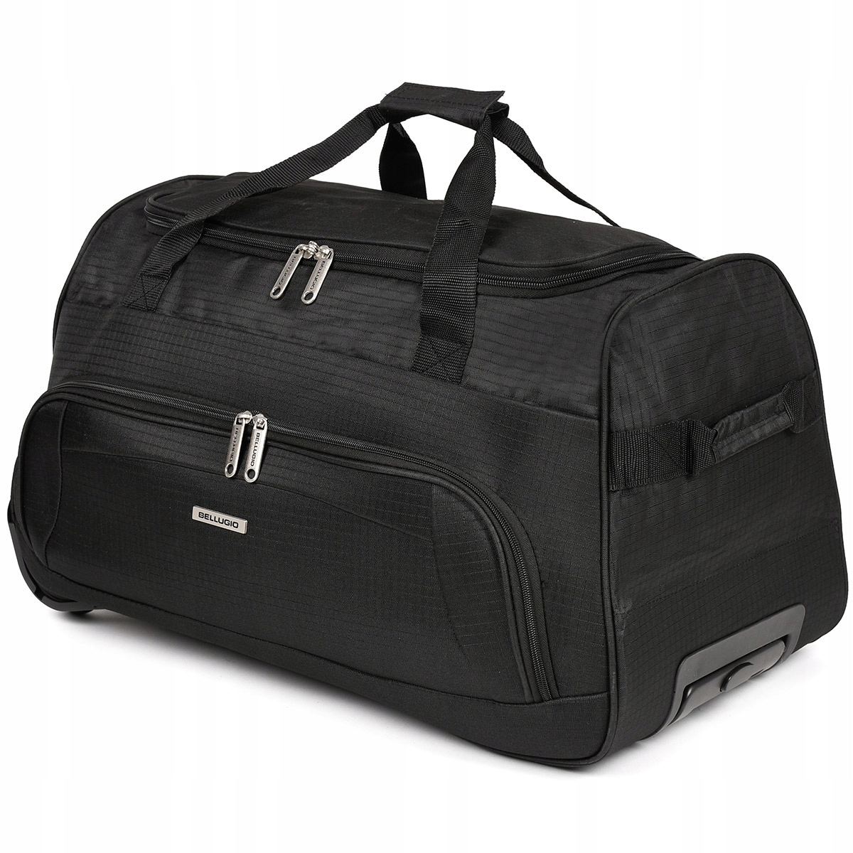 Cestovní taška na kolečkách velká M kufr Bellugio s rámem, praktická a pohodlná