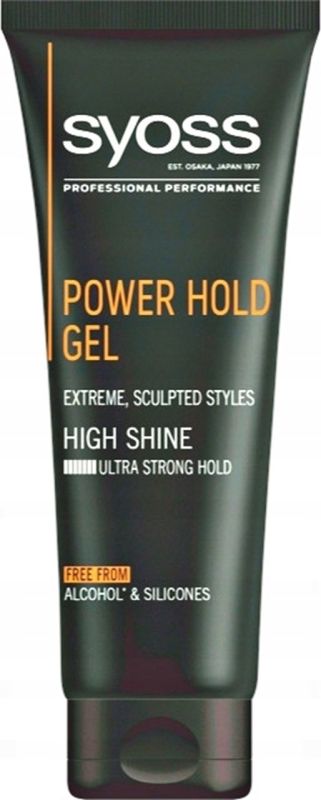 

Syoss Men Power Hold Gel Żel Do Włosów Strong