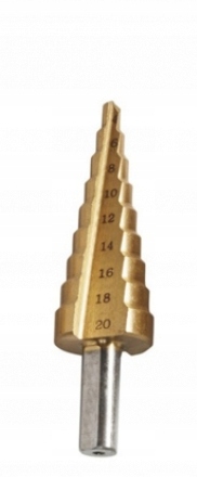 

1 szt. Wiertła Wiertło Stożkowe Hs Tytan 4-20 MM