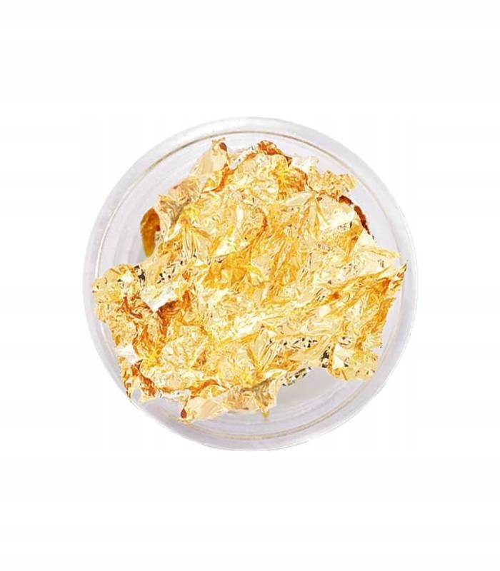 PAZŁOTKO FOLIA DO PAZNOKCI BŁYSZCZĄCA ZŁOTA Marka Lalu