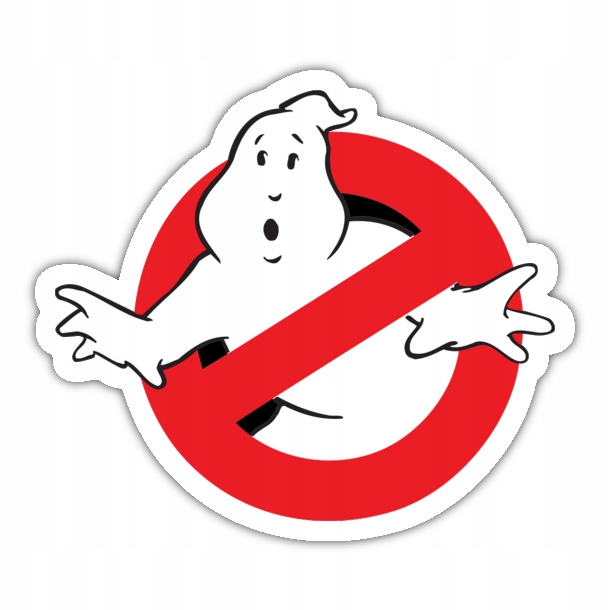 Naklejka 3D na Samochód Auto Gadżety Wodoodporna ghost busters ghost