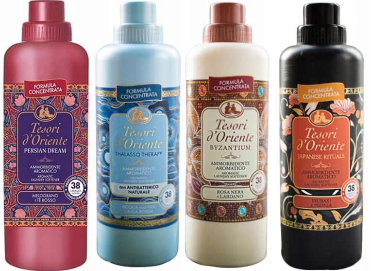 Levně Tesori d'Oriente Sada 4 krásných aviváží 760 ml Ptbj