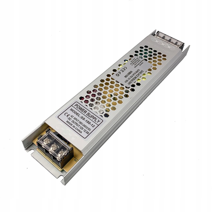 

Zasilacz taśm Led płask slim 12,5A 150W 12V