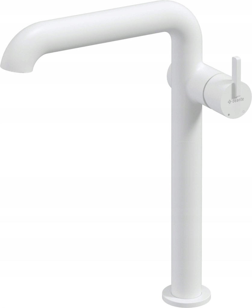 Silia alabaster Vysoká umývadlová batéria s obdĺžnikovým výtokom (BQS_A24K)