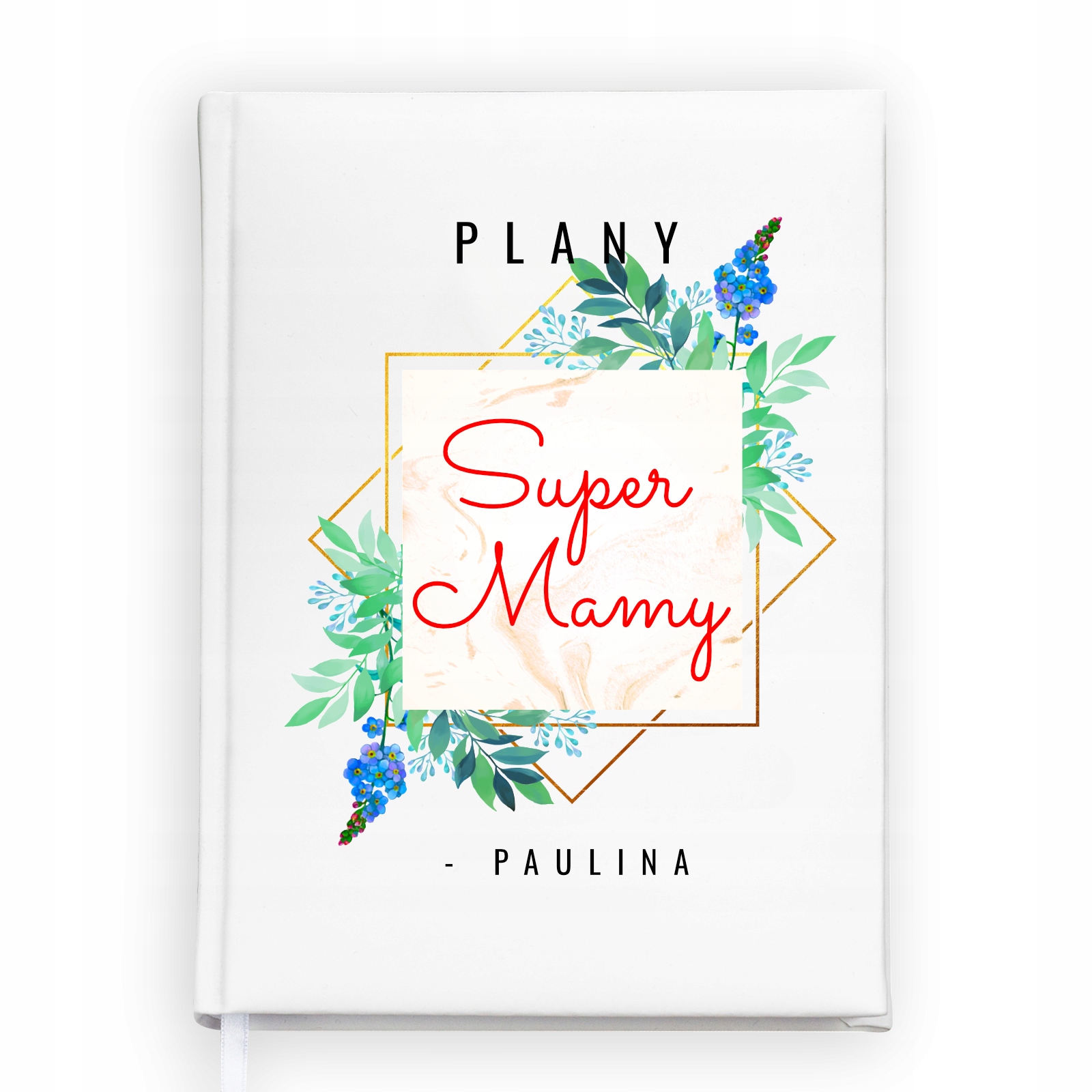 

Planer Organizer Na Dzień Mamy Imię Nadruk
