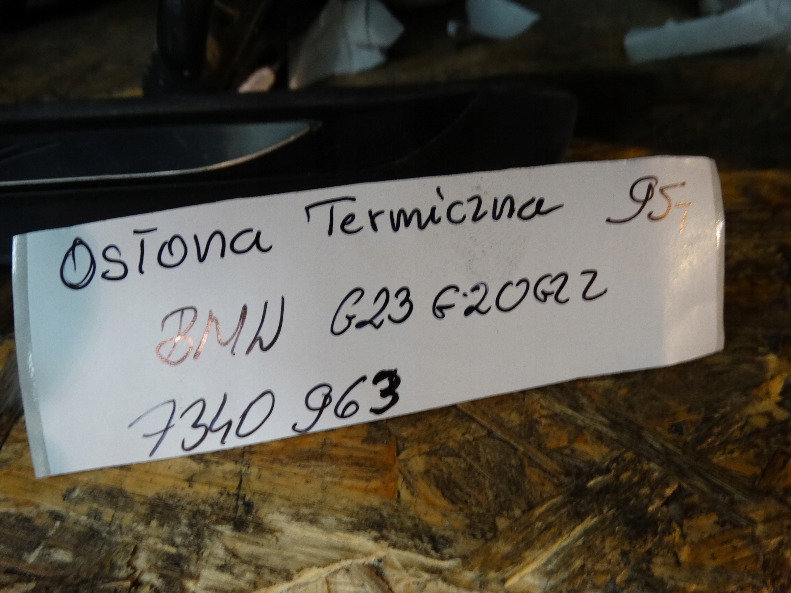 IDEALNA Blende Abdeckung TERMICZNA BMW G23 G20 G22 1