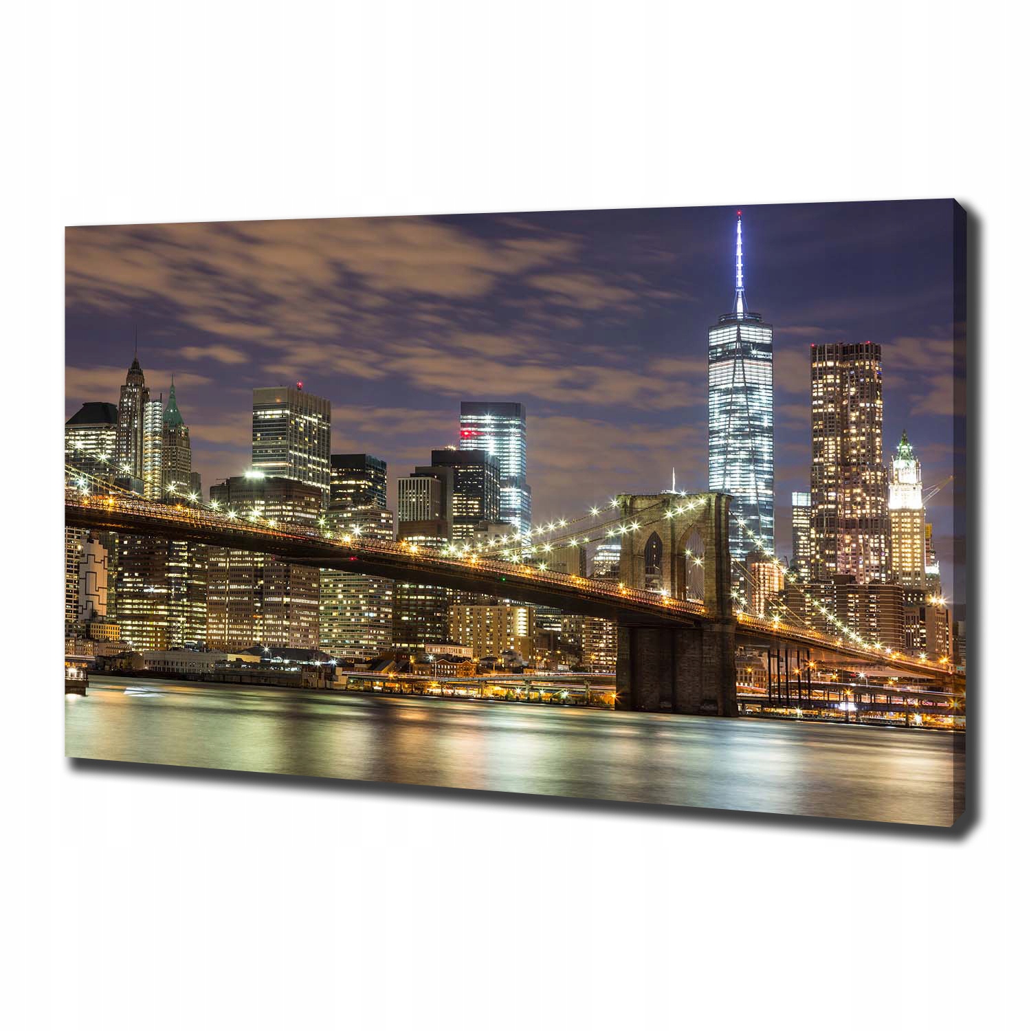

Foto obraz na płótnie Most Brookliński 100x70 cm
