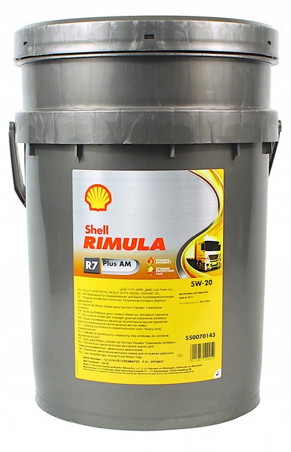 SHELL RIMULA R7 PLUS AM 5W/20 20L 5011987129252 za 829.00PLN z ...