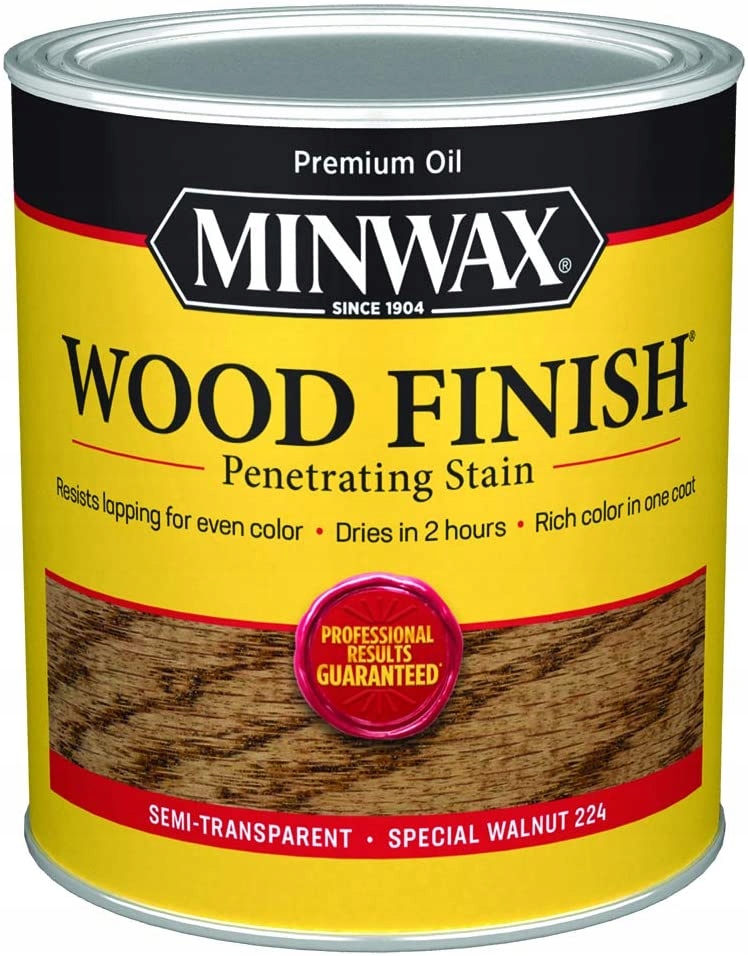 

Bejca do drewna z Usa Minwax 946ml Włoski Orzech