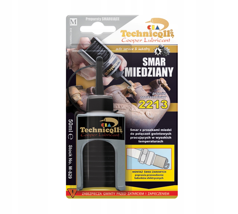 SMAR MIEDZIANY 50ML TECHNOCQLL PRZECIWZATARCIOWY