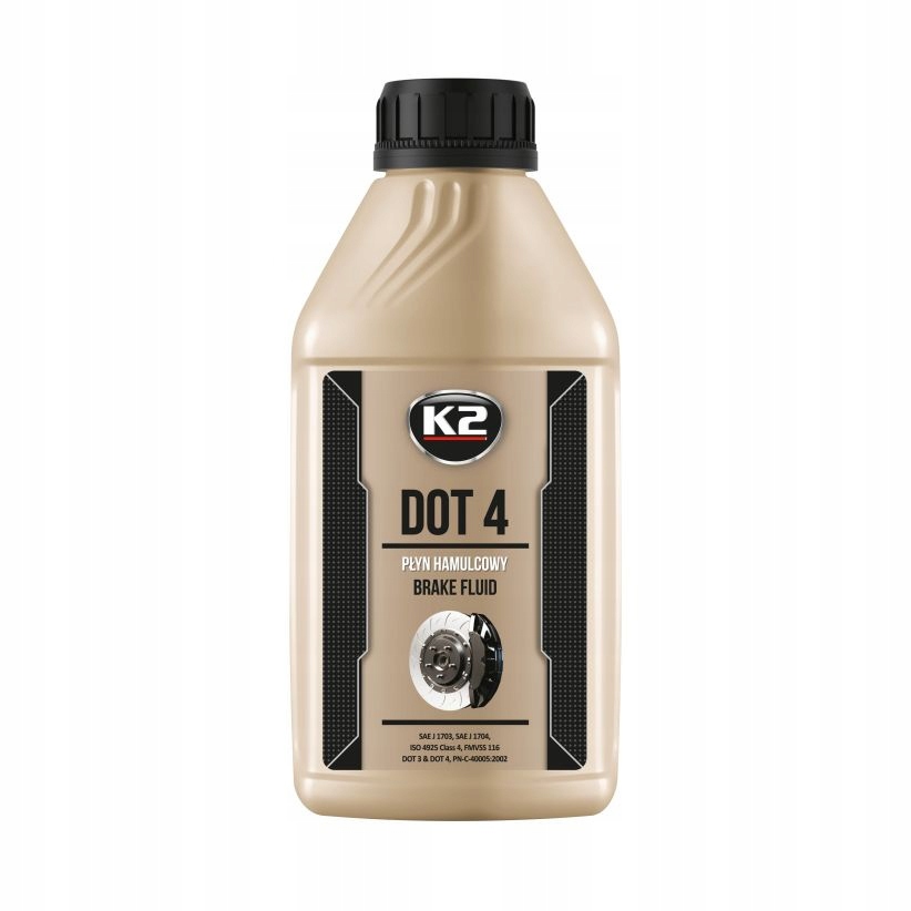 

DOT-4 500G. K2 Płyn Hamulcowy T104