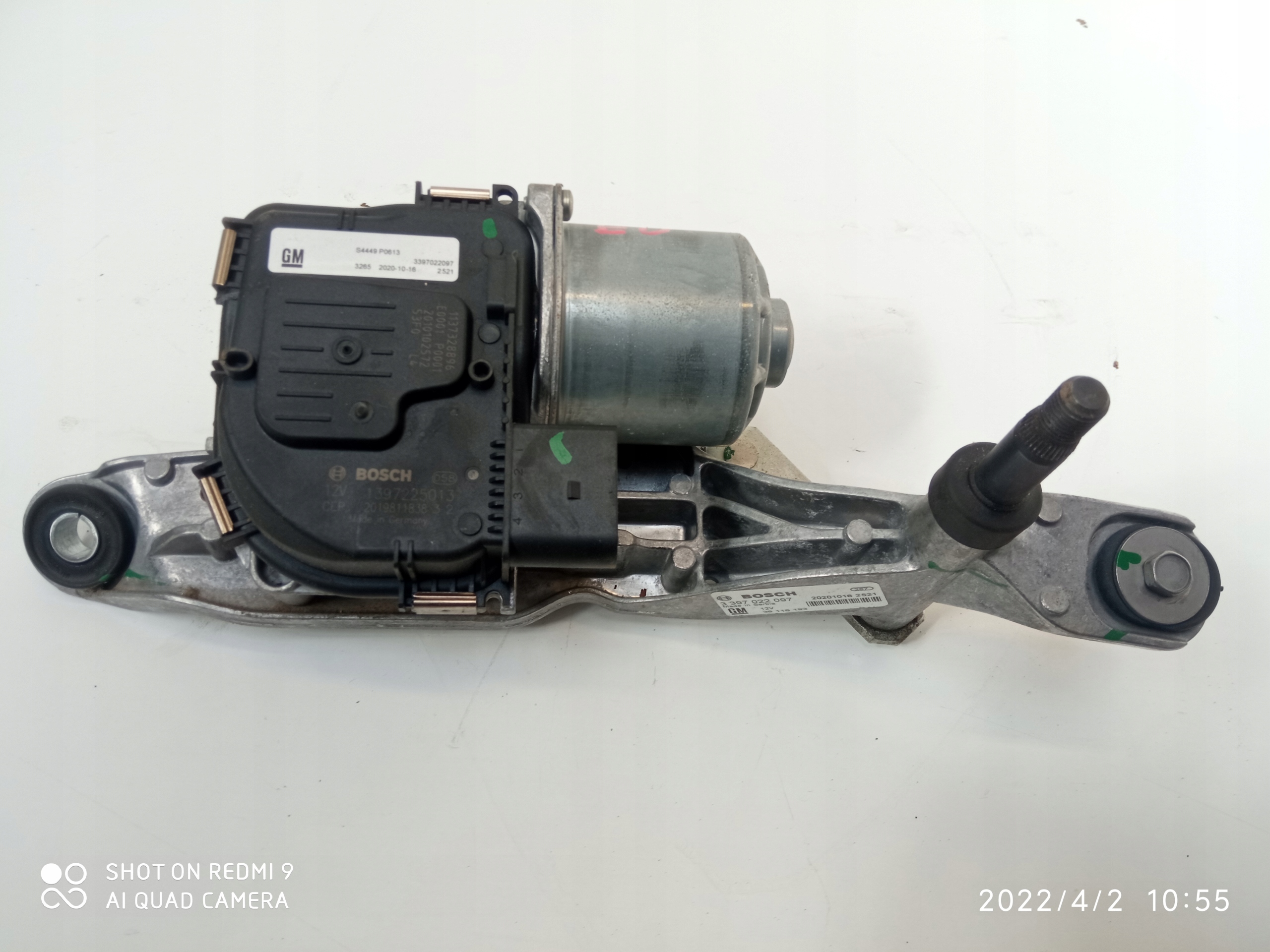 OPEL ASTRA K LIFT törlö bal EU