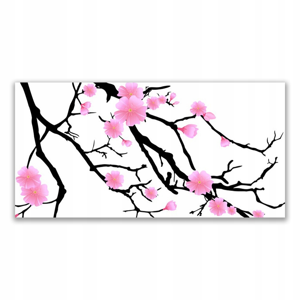 

Obraz akrylowy wiszący 140x70 Łodygi Kwiaty Sztuka