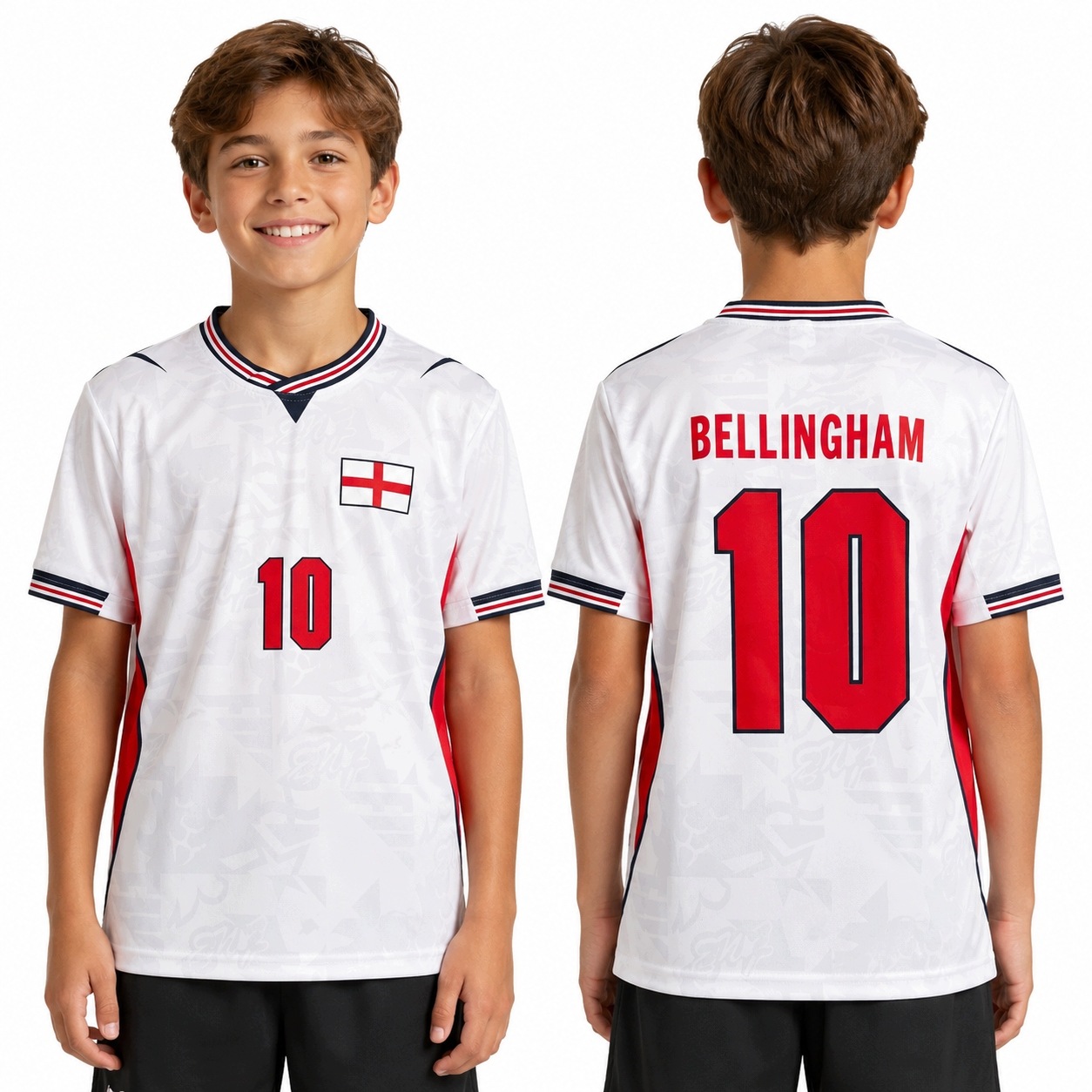 Bellingham Anglia – Koszulka sportowa dziecięca kibica – 146 CM