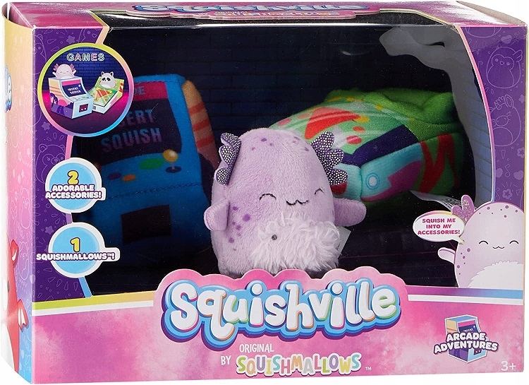 

Squishmallows Arcade Adventures SQM0322 Axolotl