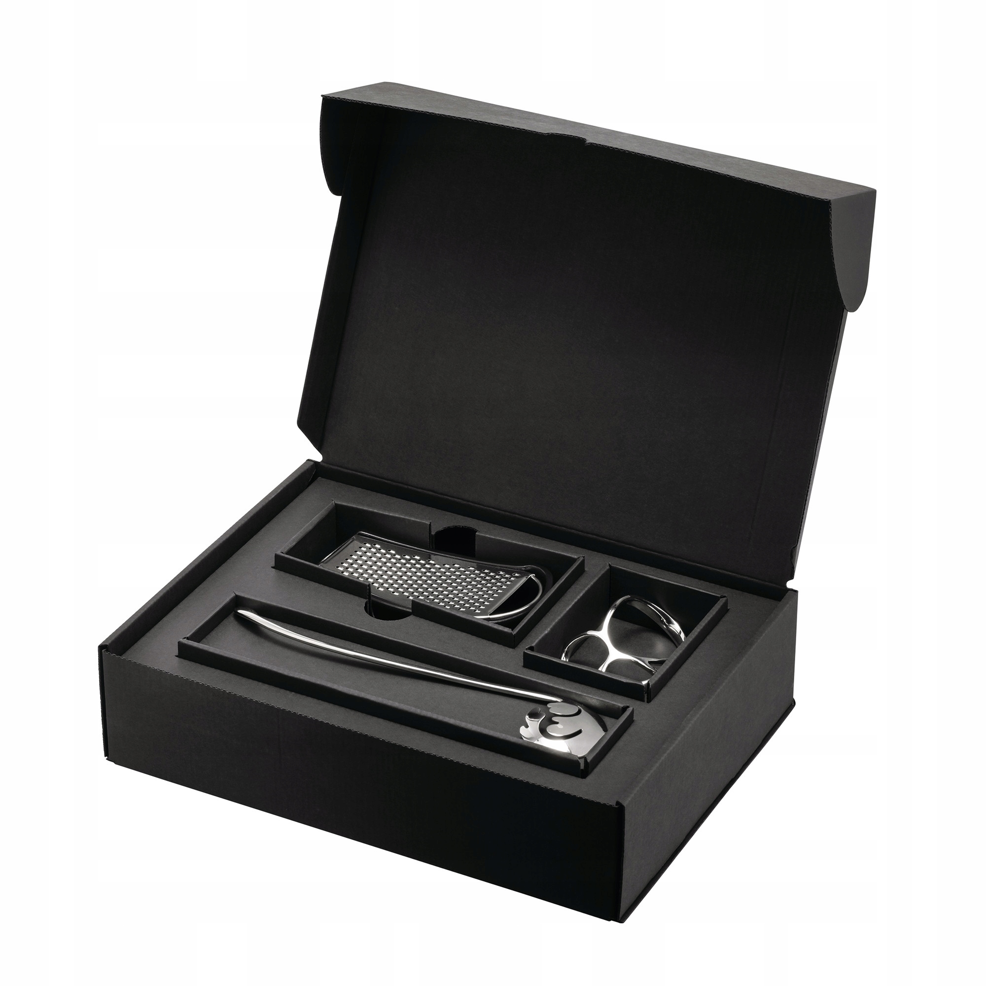 Alessi Pasta Dárková Sada pro milovníky těstovin 3 El. Struhadlo Odměrka