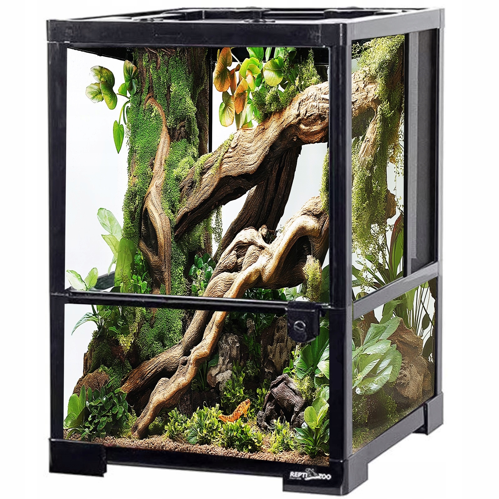 Repti-Zoo Glass Terrarium 30x30x45cm szklane terrarium z metalową siatką