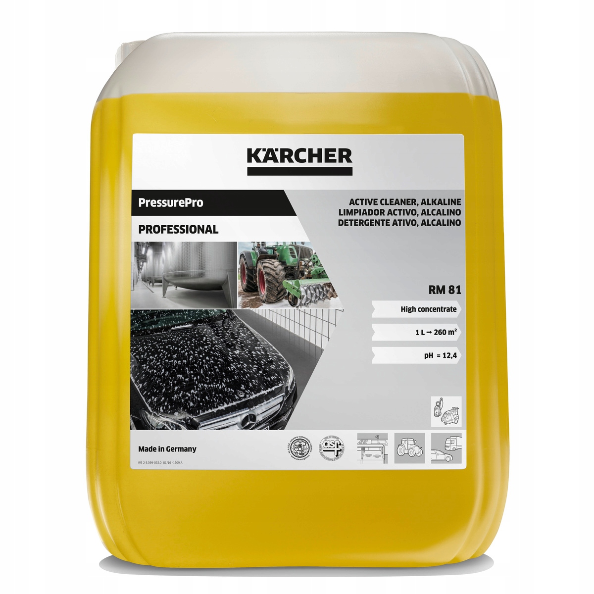 Karcher płyn Rm 81 10L Asf Aktywny środek czyszczący
