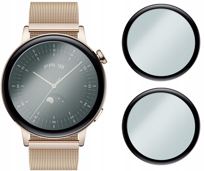 

2 x Szkło Hybrydowe 3D do Huawei Watch Gt 3 42mm
