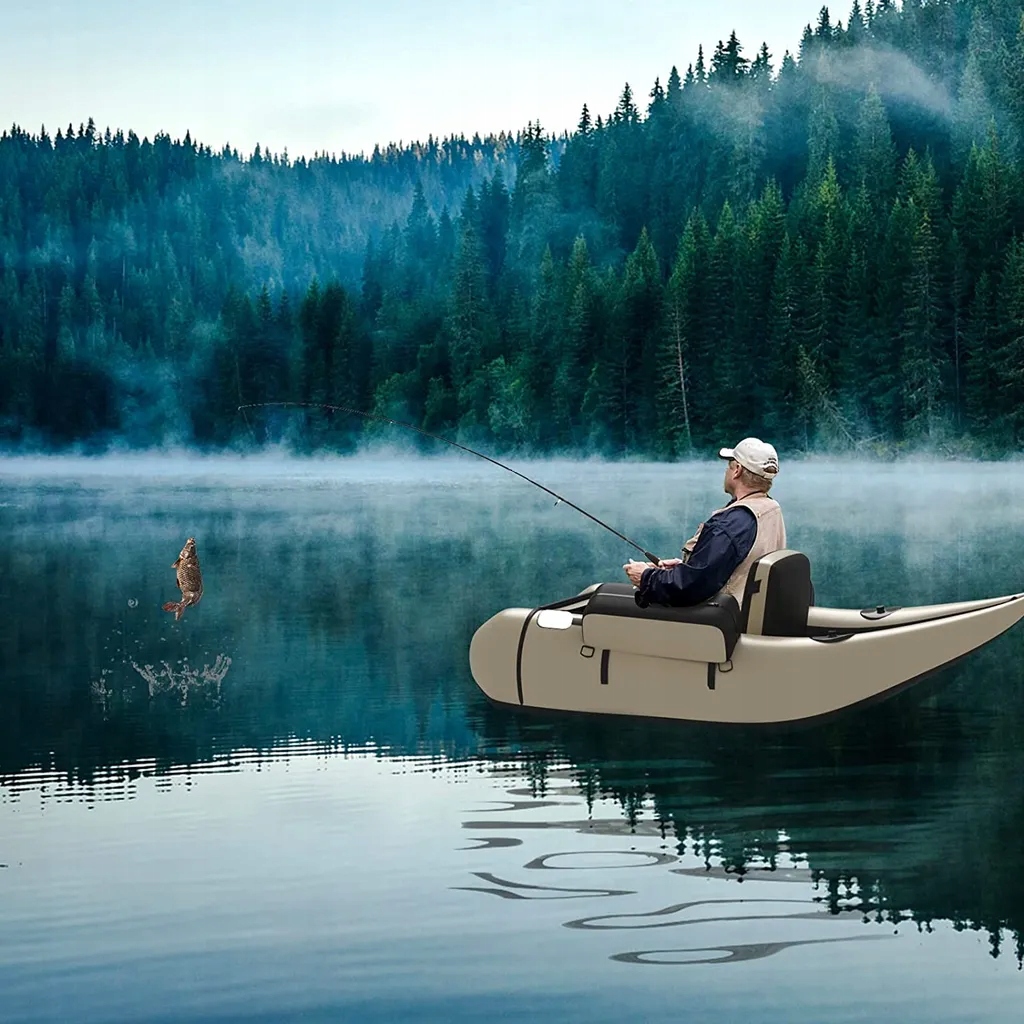 Ponton łódź rybacka z torbami i pomiarem ryb łódź wiosłowa do 160kg EAN (GTIN) 0783501299929