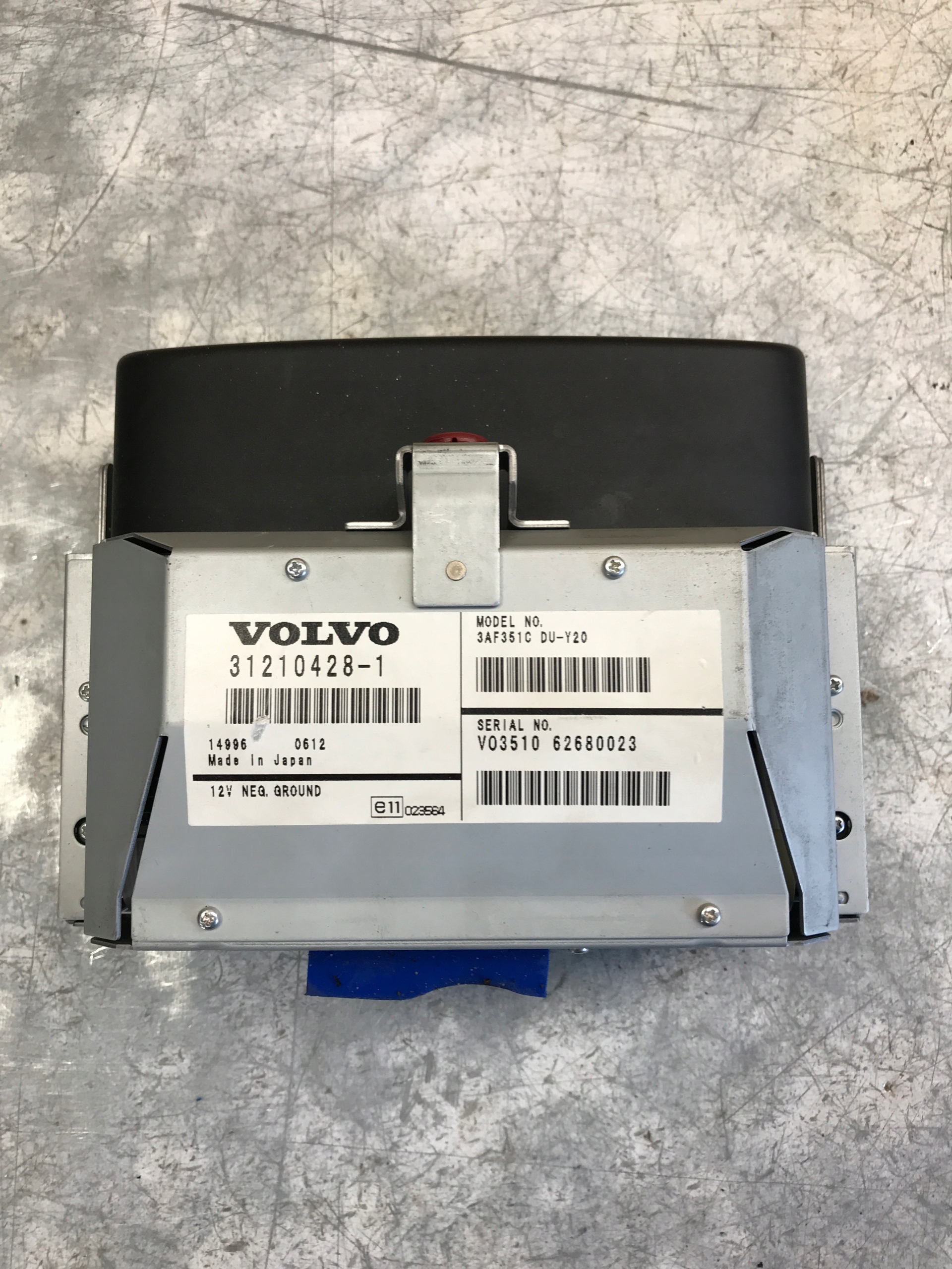 display navigation devices EKRAN VOLVO S80 31210428