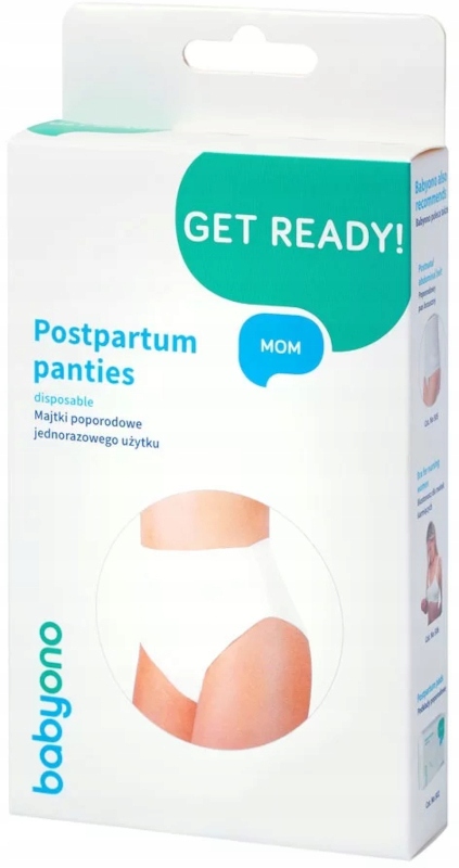 BABYONO JEDNORAZOWE MAJTKI POPORODOWE L 5 SZTUK