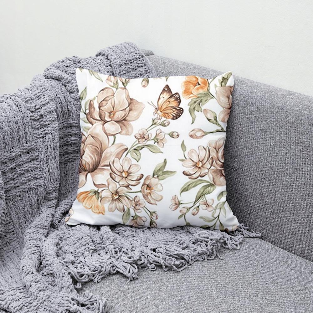 Poszewka na poduszkę jasiek 40x40cm, 100% Bawełna Magiczny ogród Stan opakowania oryginalne