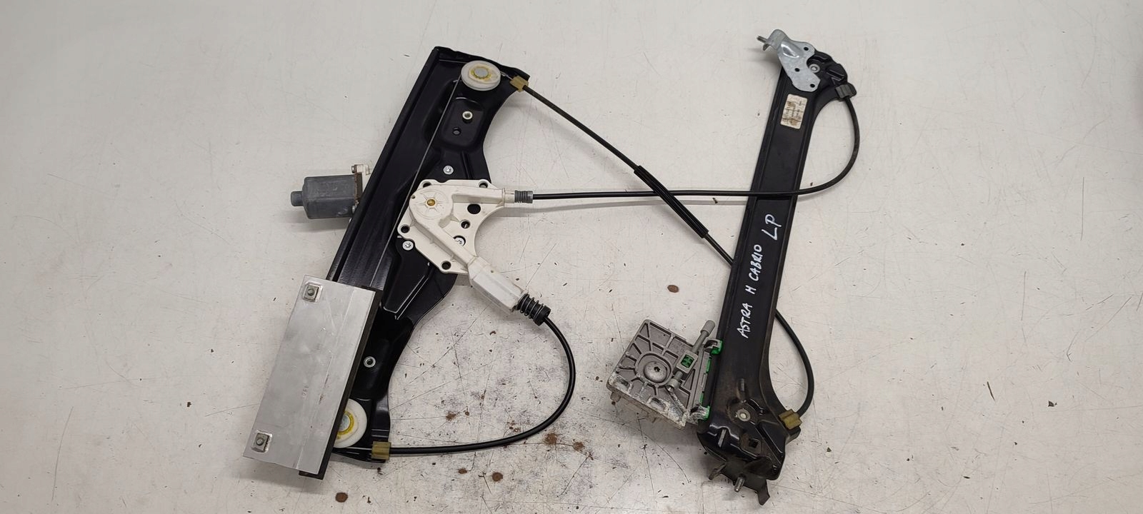 window regulator left front mechanism Opel Astra H Cabrio