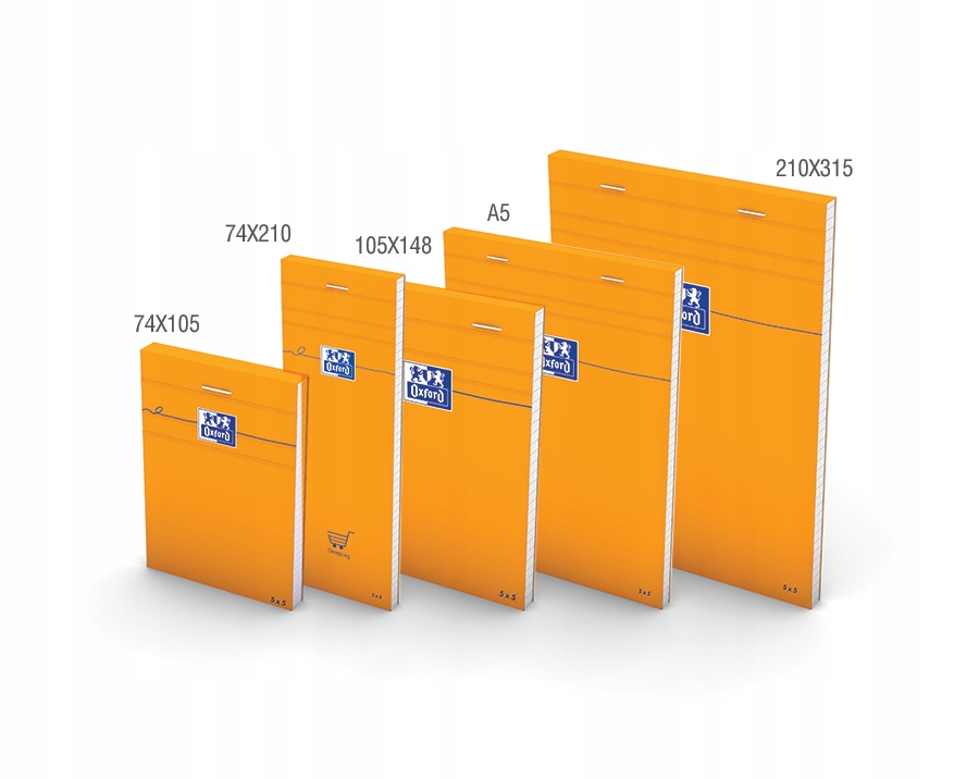 BLOK BIUROWY A6 80 KARTEK KRATKA OXFORD