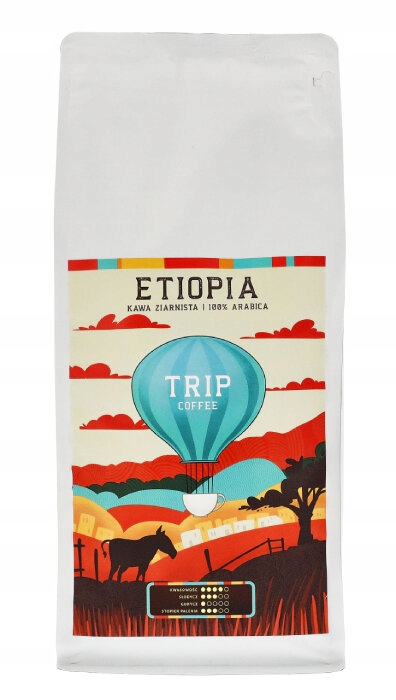 Kawa ziarnista Trip Coffee Etiopia 1 kg 100% arabica
