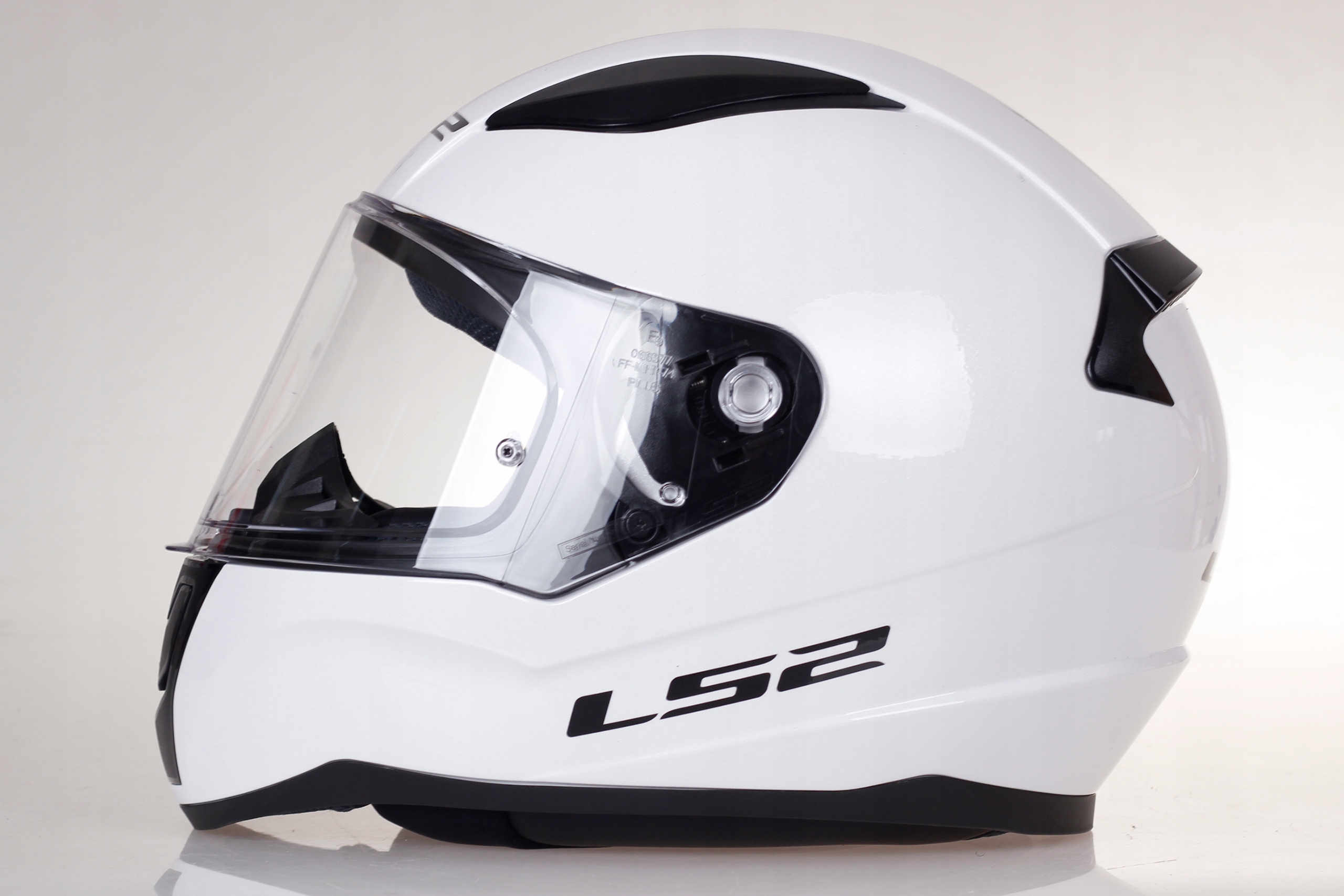 MOTOCYKLOWY KASK NA SKUTER MOTOR LS2 FF353 RAPID II biały ECE 22.06 Rozmiar XXL