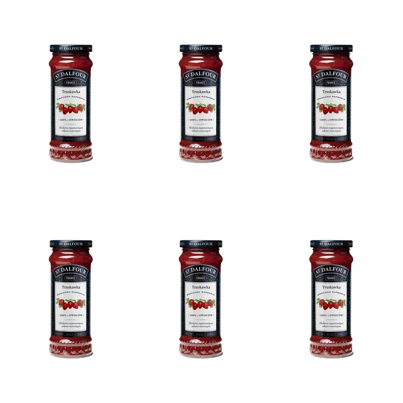 St. Dalfour – Ovocná rapsodie Jahoda 284 g X6