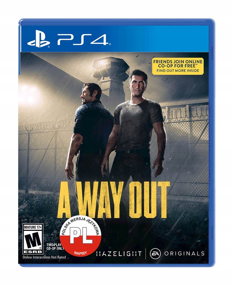 a Way Out Ps4 - Gry akcji na Sony PlayStation (PS4) - Sklepy, Opinie, Ceny w Allegro.pl