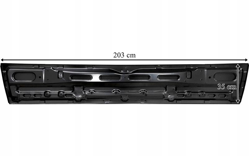 MERCEDES ACTROS MP3 MEGASPACE MASKA METALOWA Numer katalogowy części 19910EX