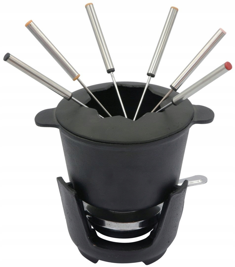Litinová Fondue Sada Pro 6 Osob Kinghoff KH-1195