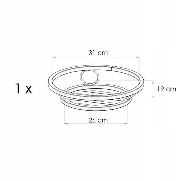KWIETNIK METALOWY STOJAK NA 1 KWIATY KWIETNIKI 249 Marka Kapelańczyk