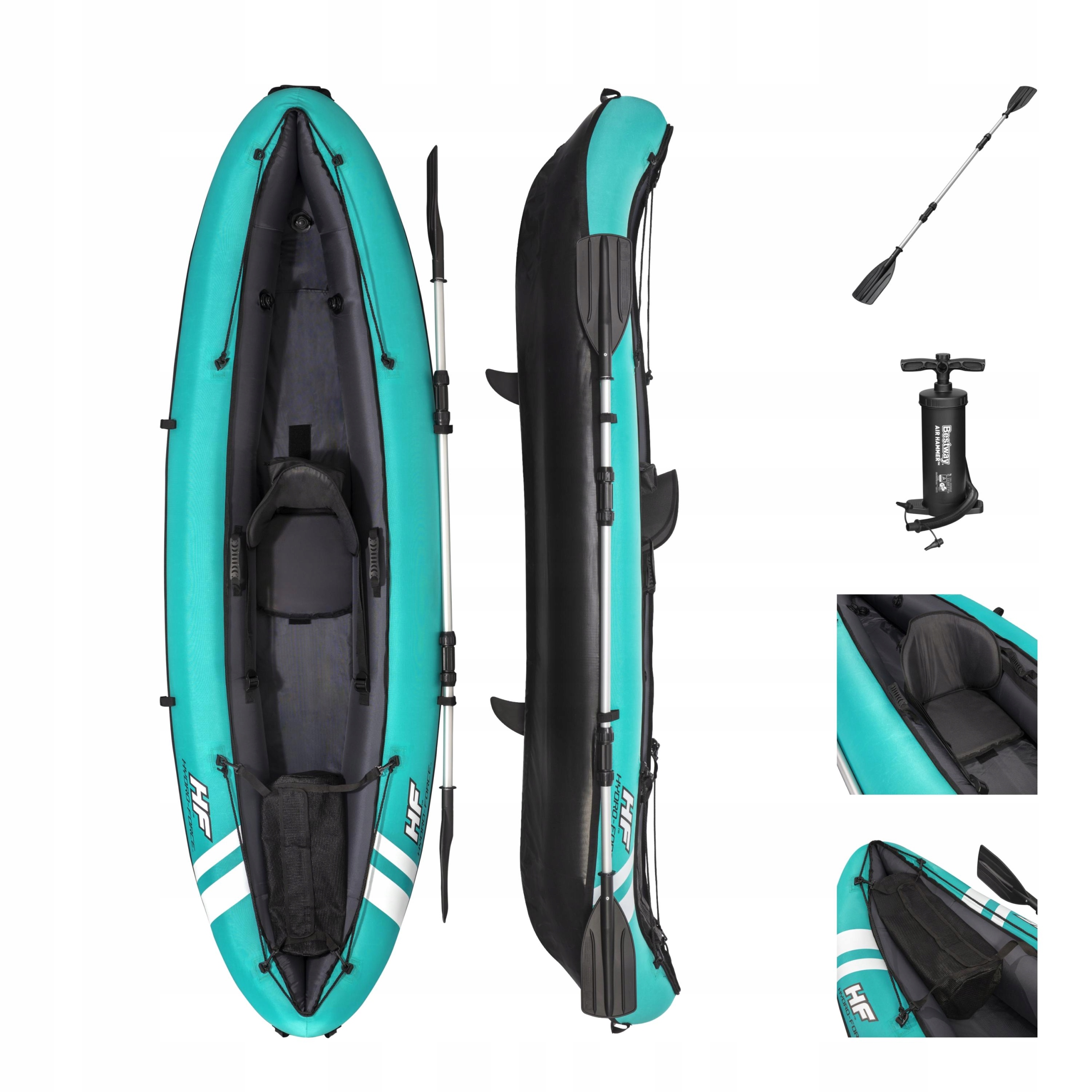 Nafukovací Kajak Ventura 280 x 86 cm Bestway 65118 Pumpa Pádlo