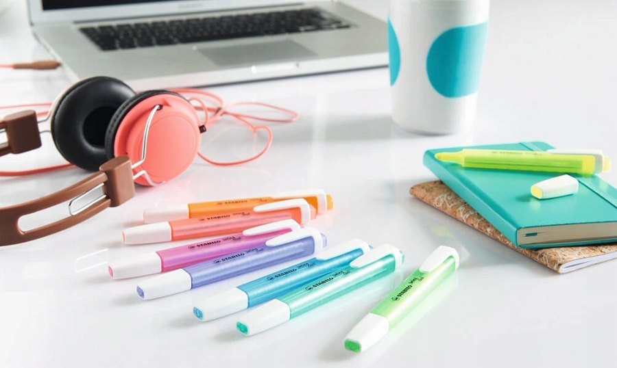 .Zakreślacz Stabilo Swing Cool Pastel 8 Kolorów Marka Stabilo