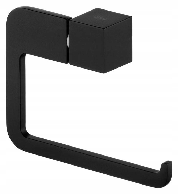 

Wieszak uchwyt na papier toaletowy ścienny czarny