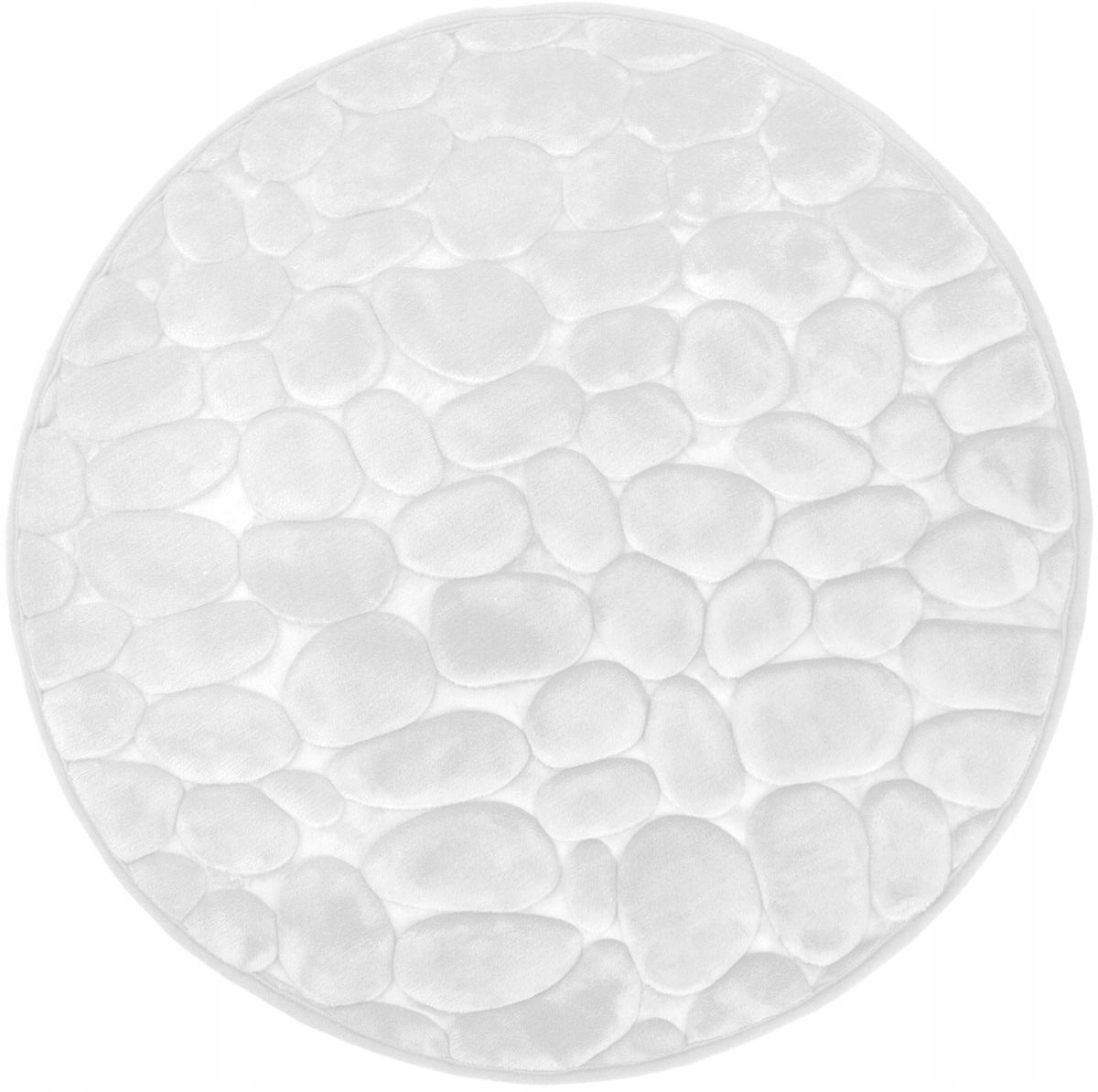 

Dywanik Łazienkowy 60 CM Okrągły Biały Duschy